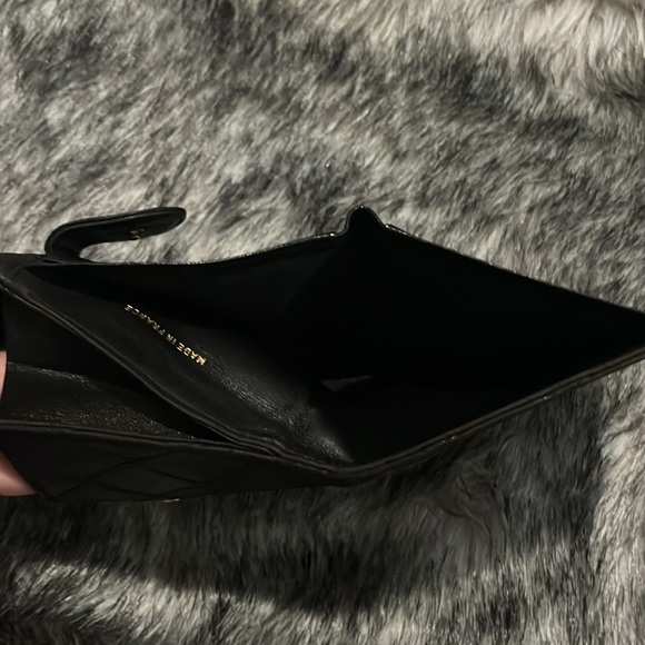 CHANEL QUILTED DOUBLE SNAP WALLET - Picture 7 of 16